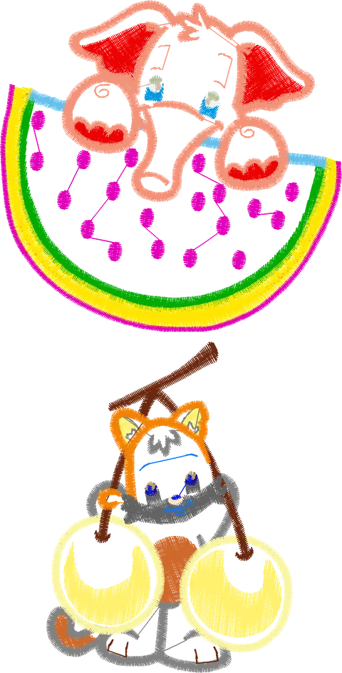 Animals-and-Fruits-32516018