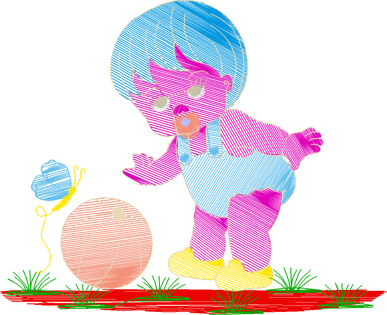 Baby-playing-with-a-balloon-32425910