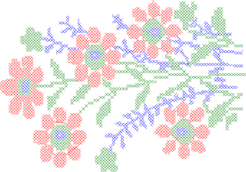 Cross-stitch-Flower-27333863