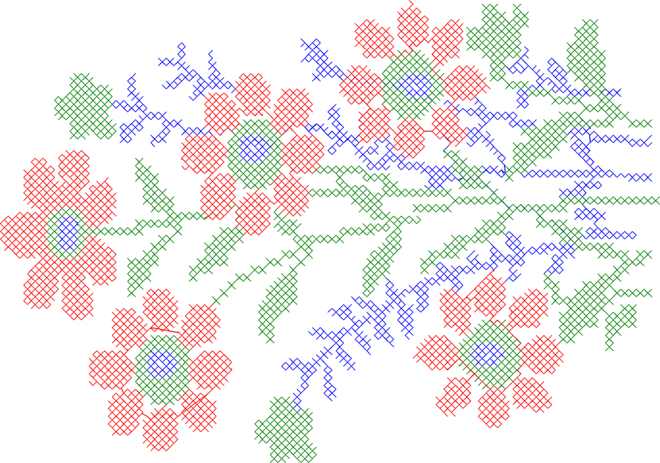 Cross-stitch-Flower-27333863