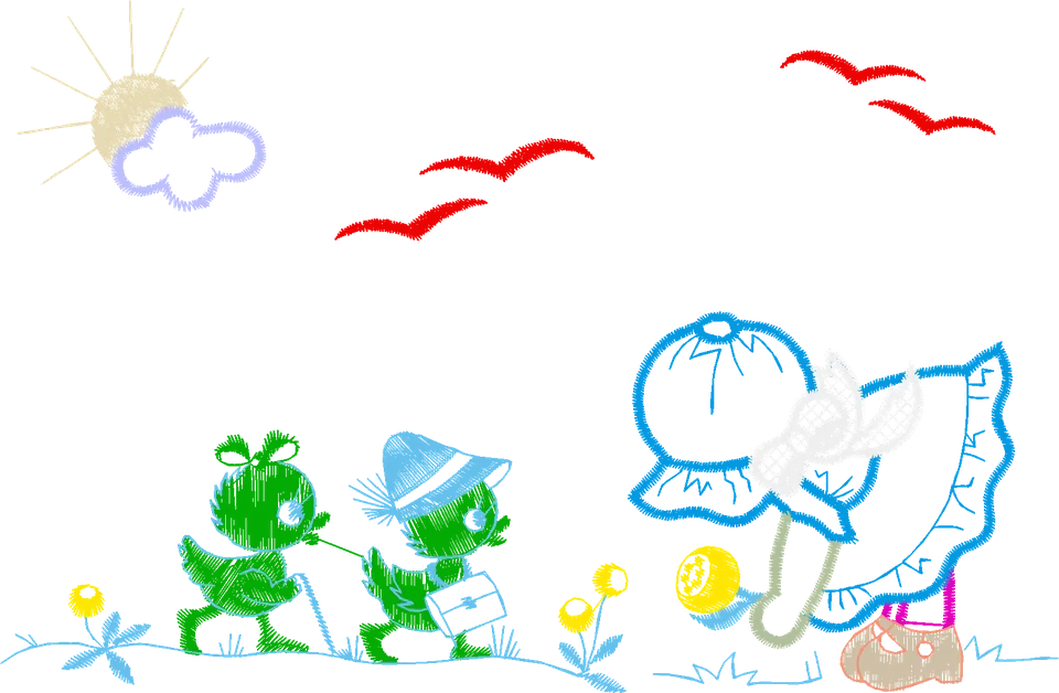 Cute-girl-and-chicks-35070835