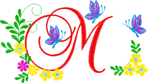 Floral-Letter-M-32571222