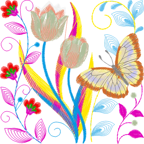 Flowers-with-butterfly-31024699