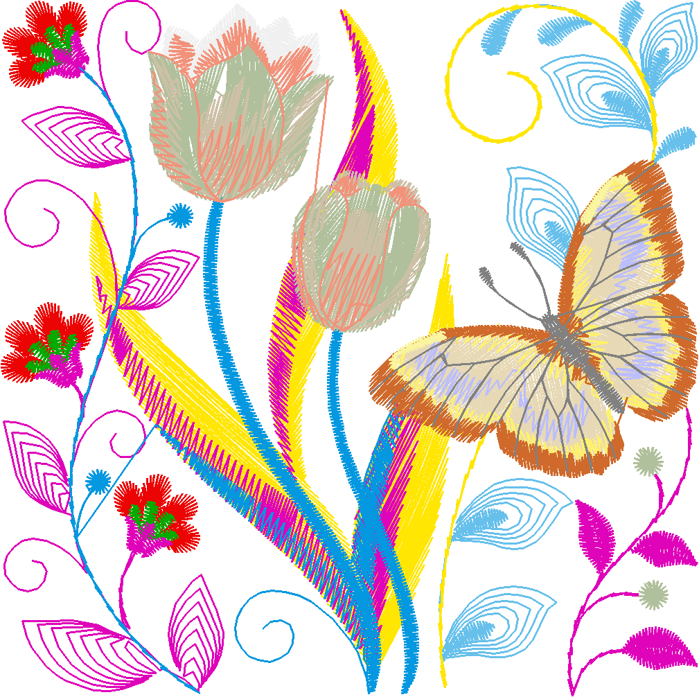 Flowers-with-butterfly-31024699