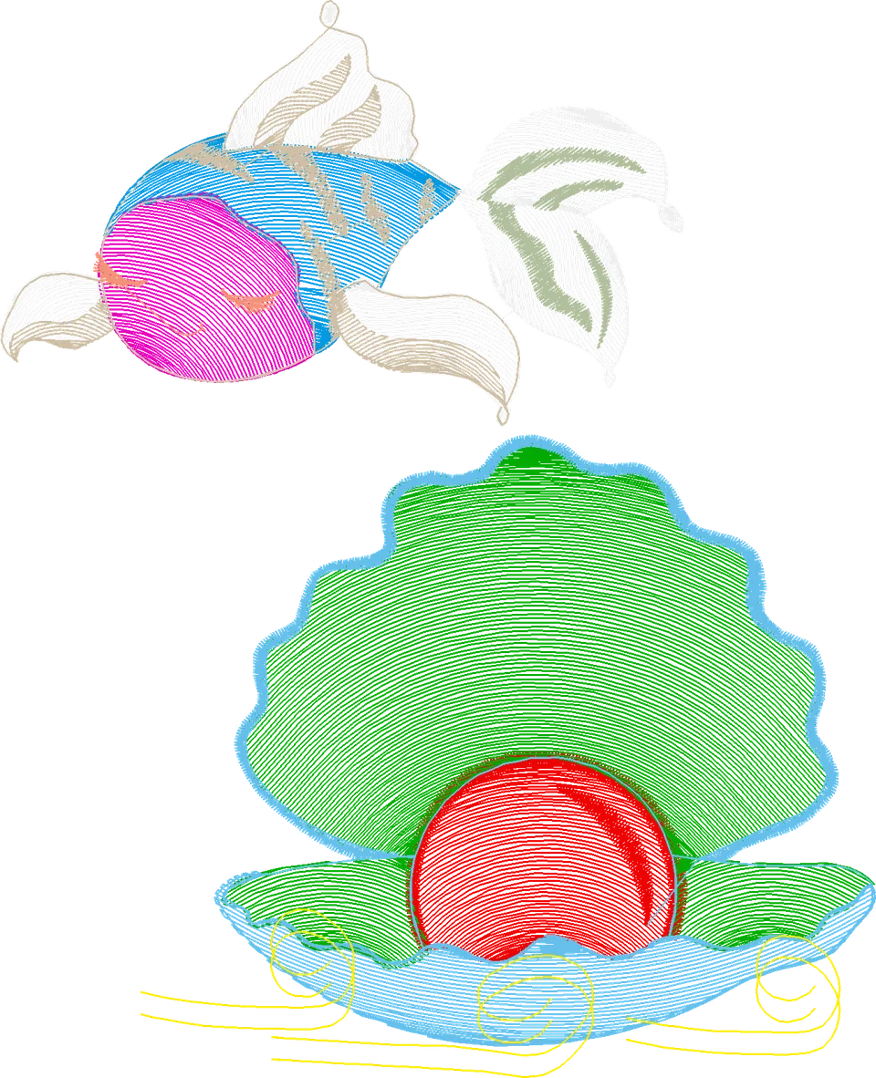 Shell-and-fish-36423767