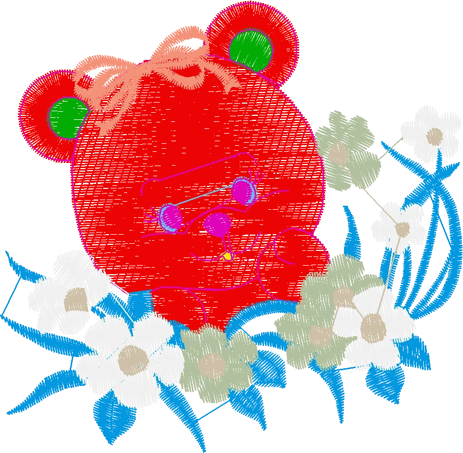 Teddy-bear-with-flowers-30702539