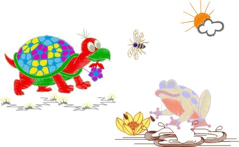 Turtle-And-Frog-36873178