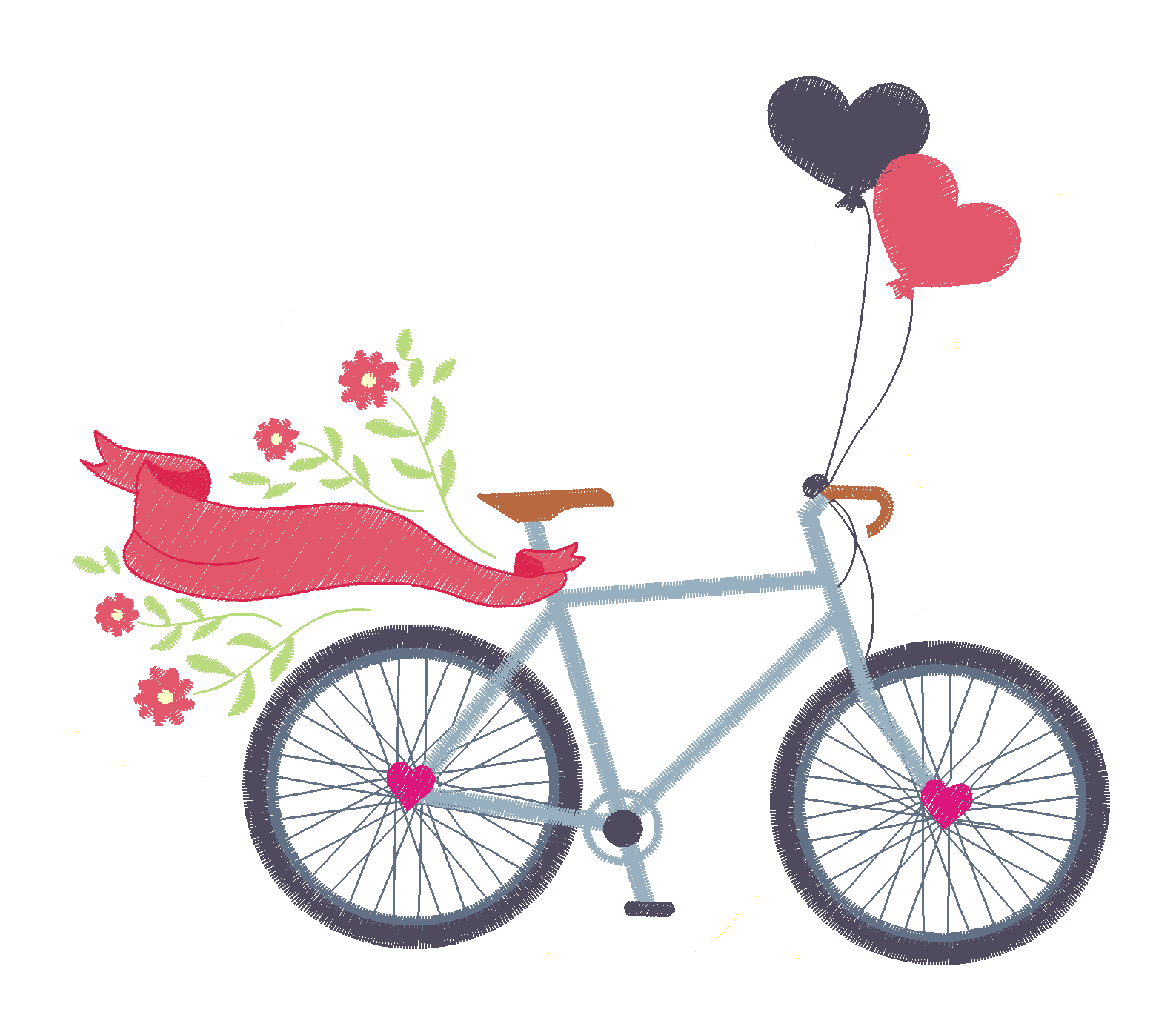bicicleta chaveiro menina 16 cm