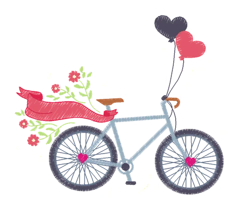 bicicleta chaveiro menina