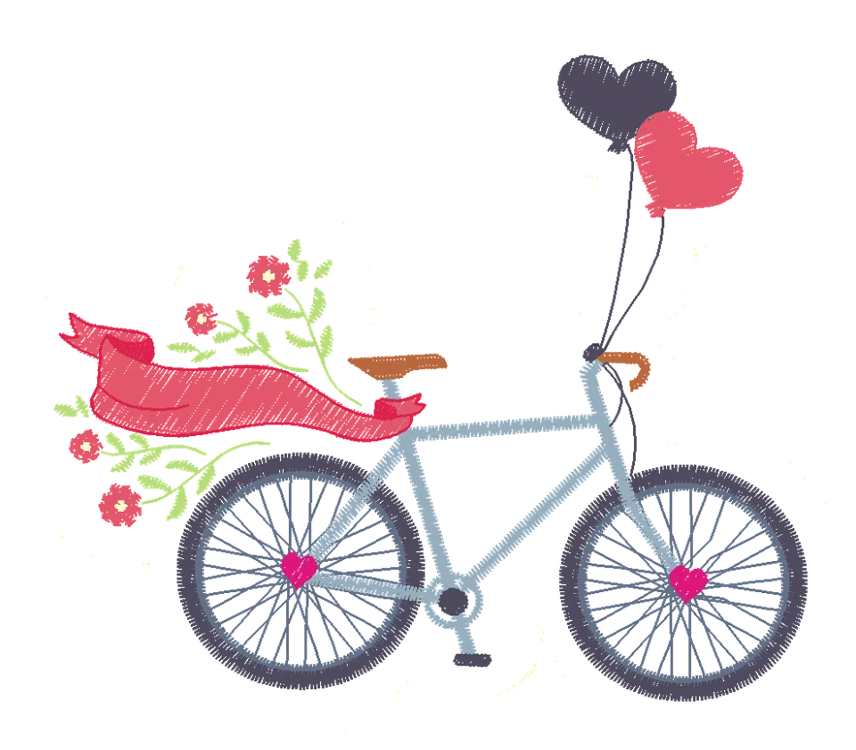 bicicleta chaveiro menina