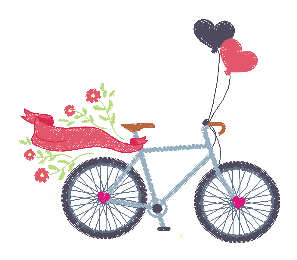 bicicleta chaveiro menina