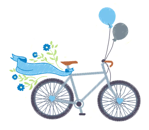 bicicleta chaveiro Menino 10 cm