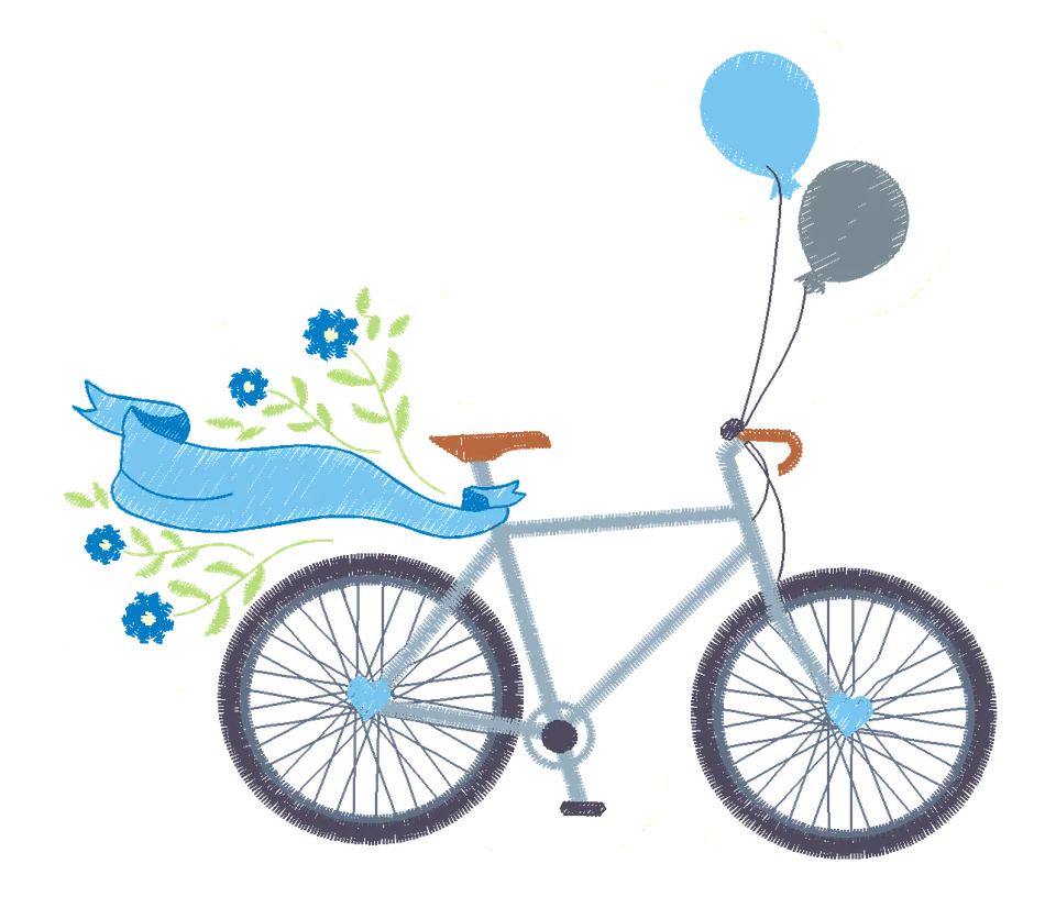 bicicleta chaveiro Menino 13 cm