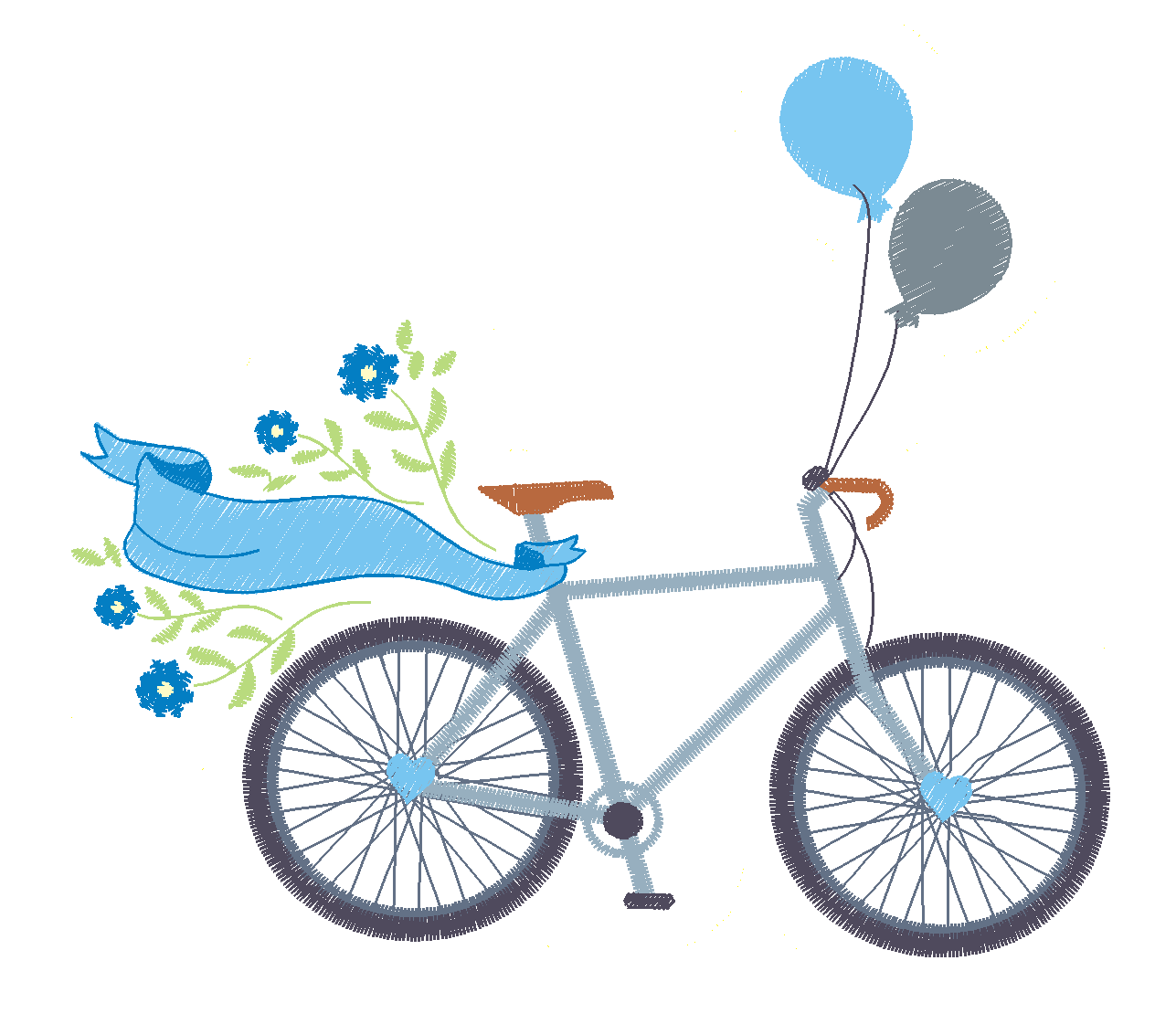 bicicleta chaveiro Menino 13 cm
