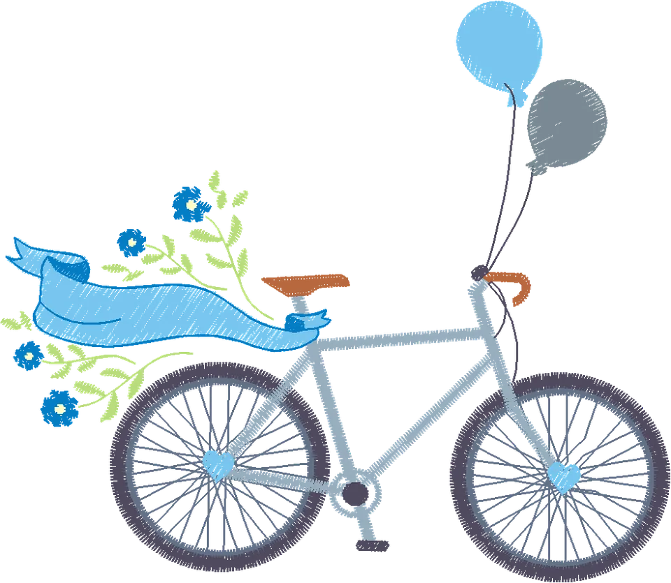 bicicleta meninoo 10 cm