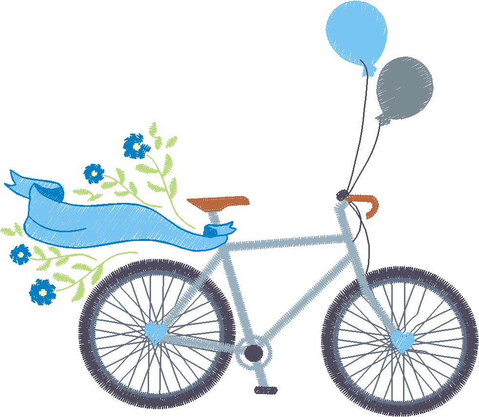bicicleta meninoo 10 cm