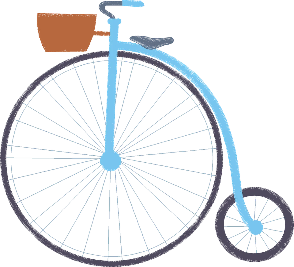 Monociclo menino 16 cm