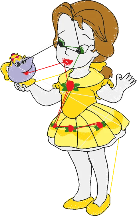 A BELA E A FERA X (54)