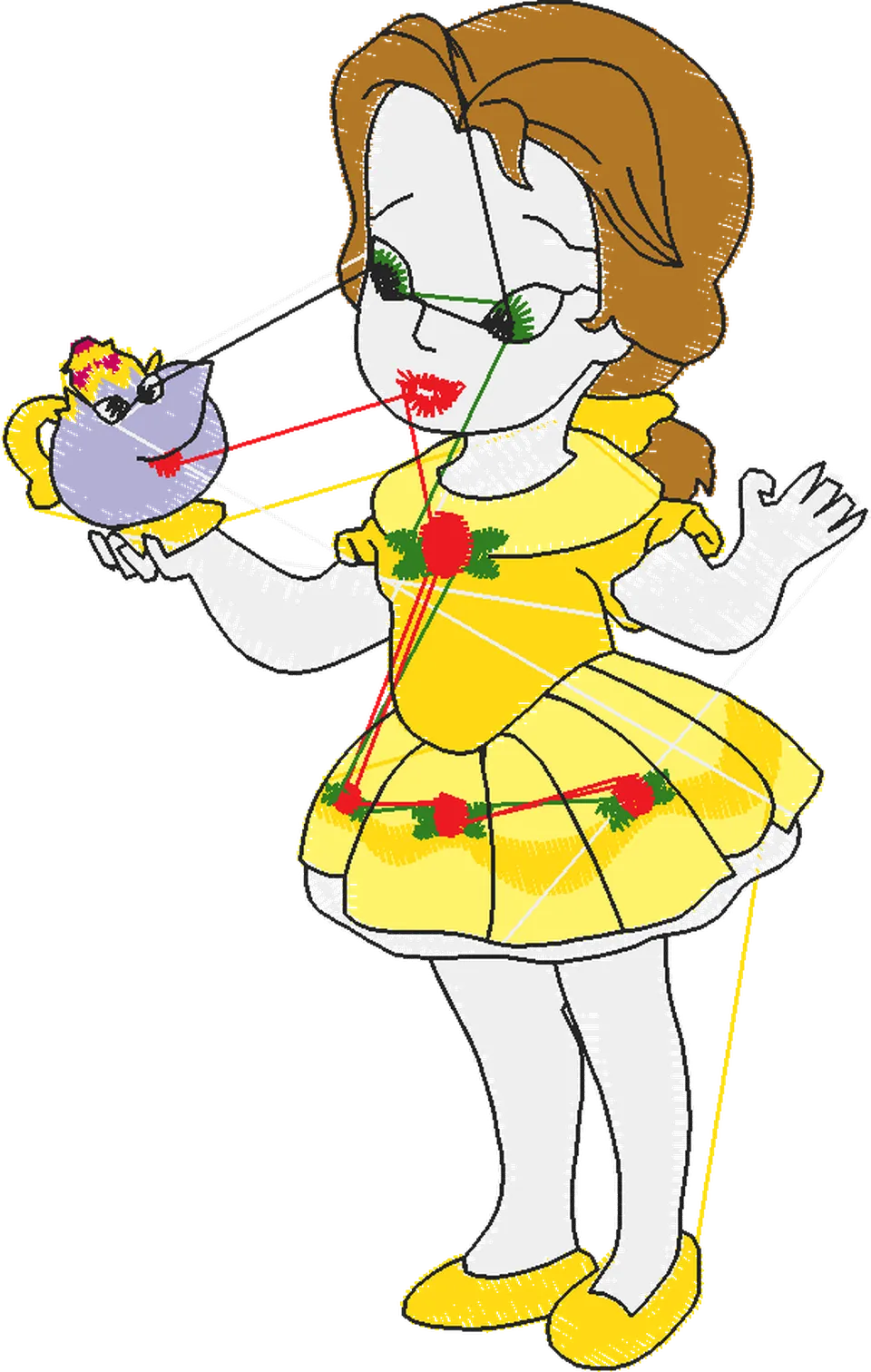 A BELA E A FERA X (54)