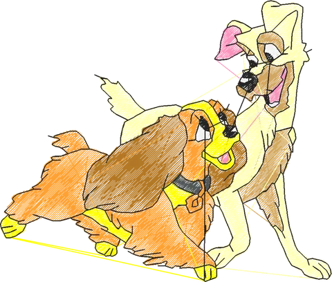 A DAMA E O VAGABUNDO (13)