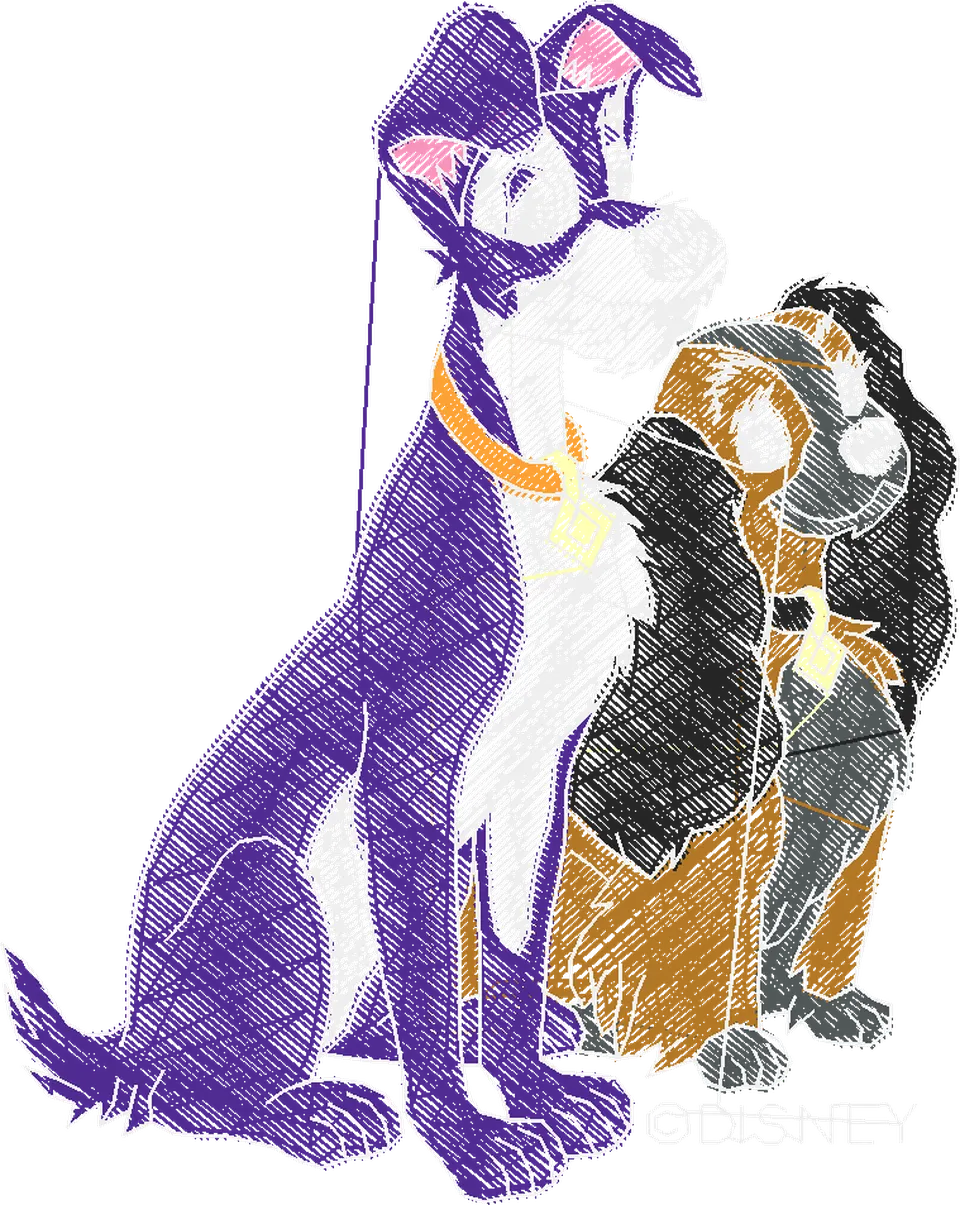 A DAMA E O VAGABUNDO (2)