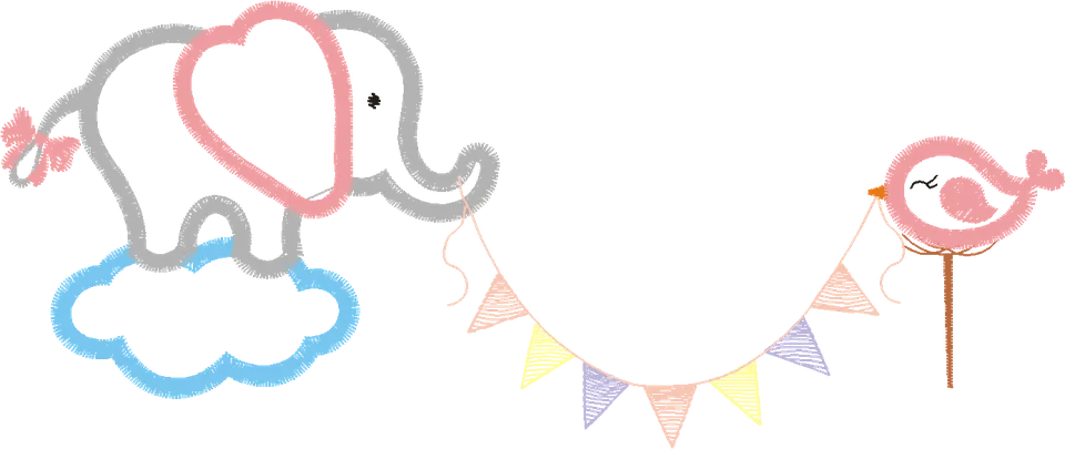 Elefante-e-Passaro-Varal-AP-14x6.PES