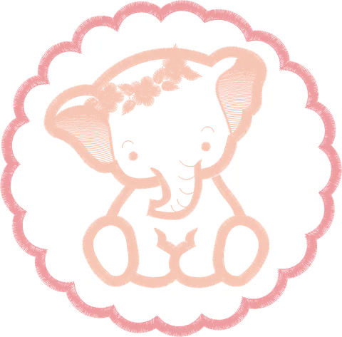 ElefanteMeninaCrivoMoldura (1)