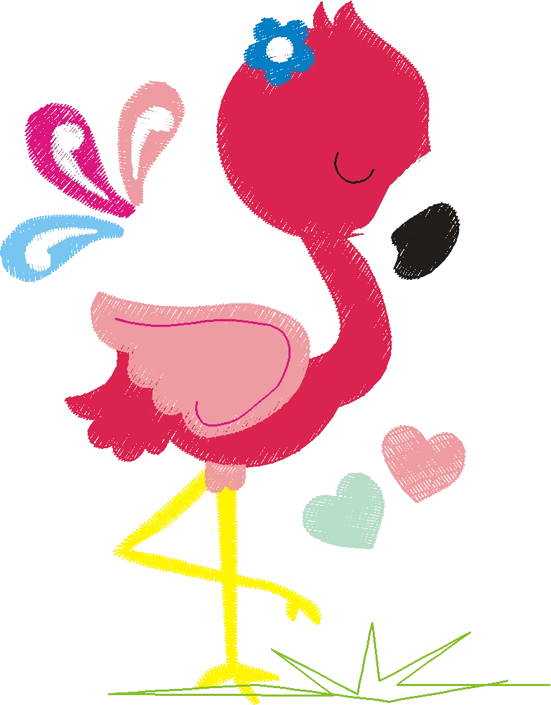 flamingo 10cm