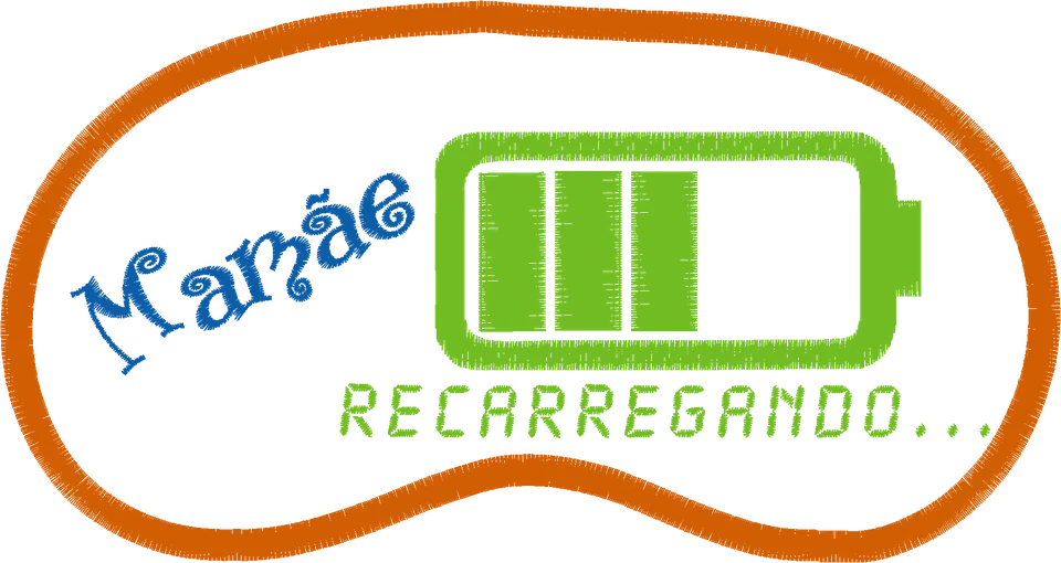 MASCARA de DORMIR mamâe recarregando