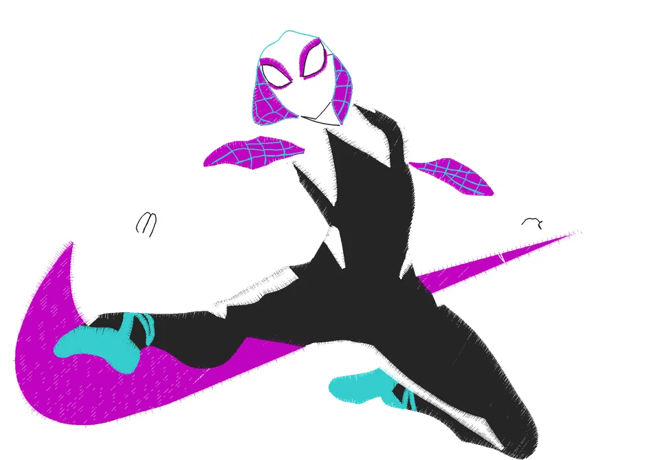 Nike x Spiderman Gwen