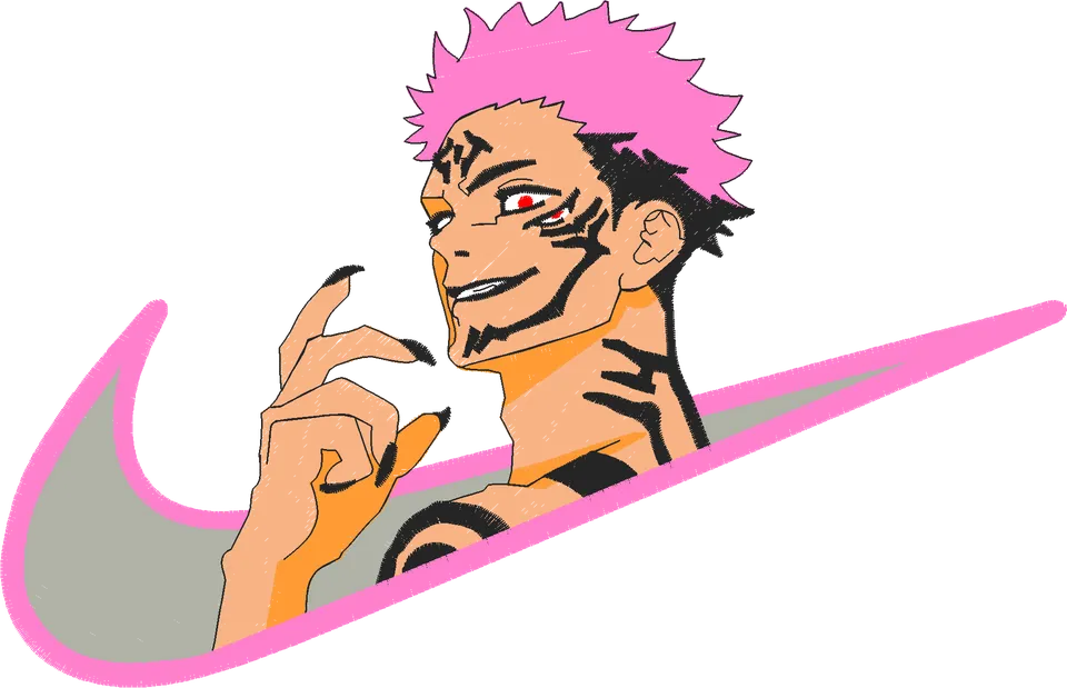 Nike x Sukuna Jujutsu Kaisen