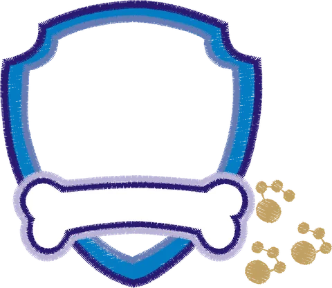 Moldura Patrulha Canina 10x9