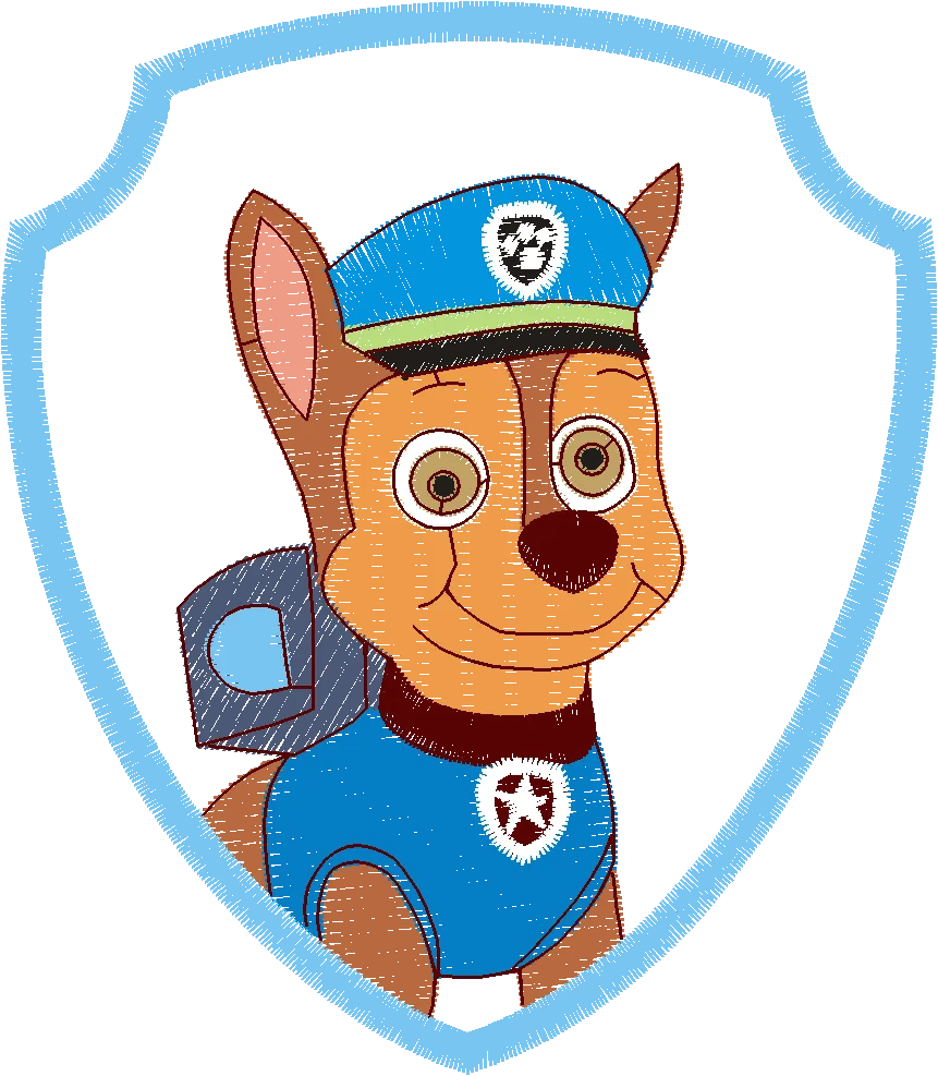 Patrulha Canina Chase 10x9