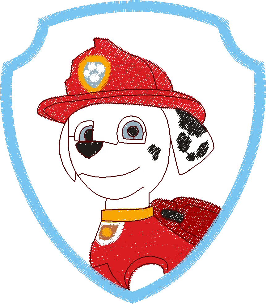 Patrulha Canina Marshall 10x9