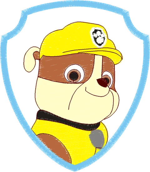 Patrulha Canina Rubble 10x9