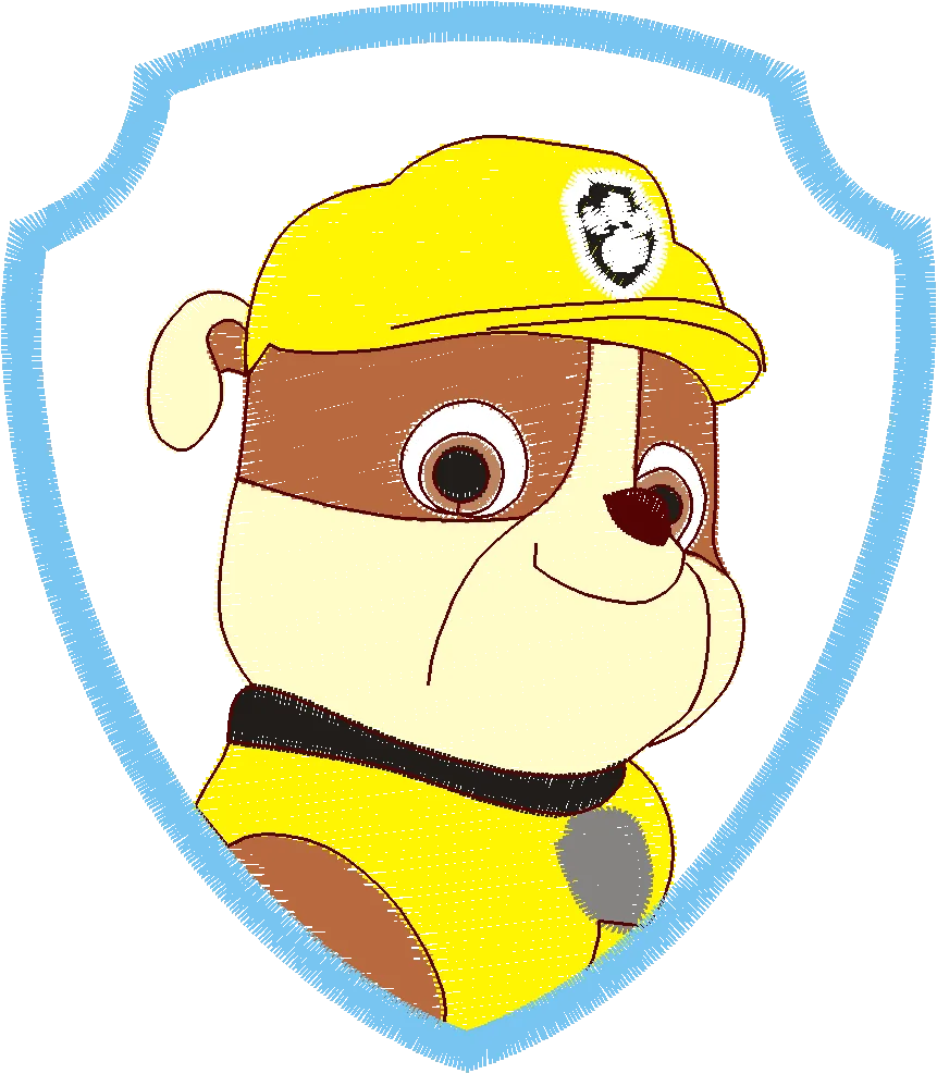 Patrulha Canina Rubble 10x9