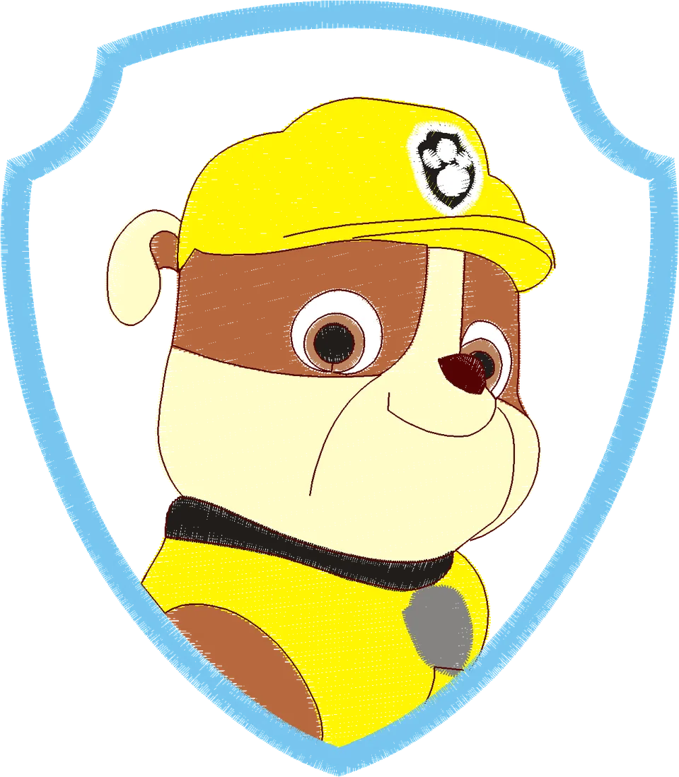 Patrulha Canina Rubble 15X13