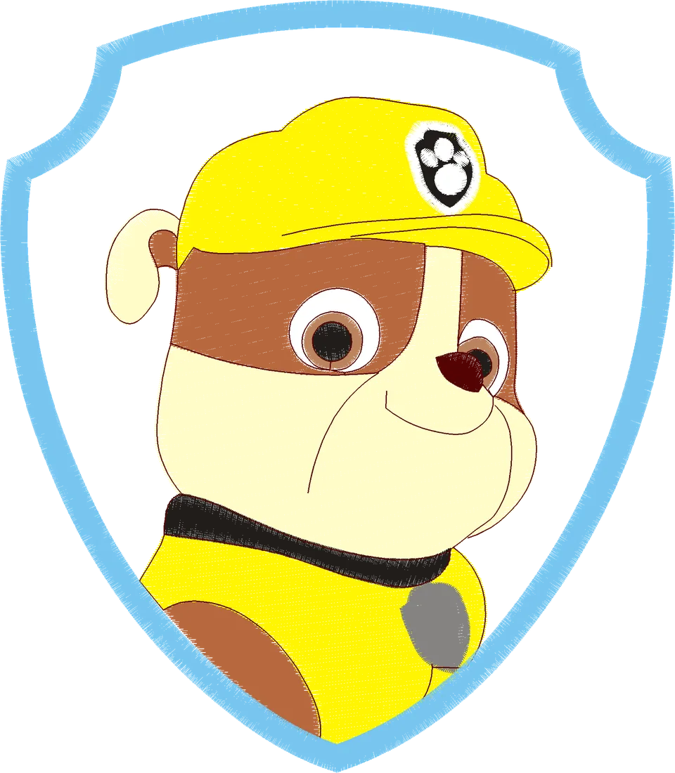 Patrulha Canina Rubble 20X18