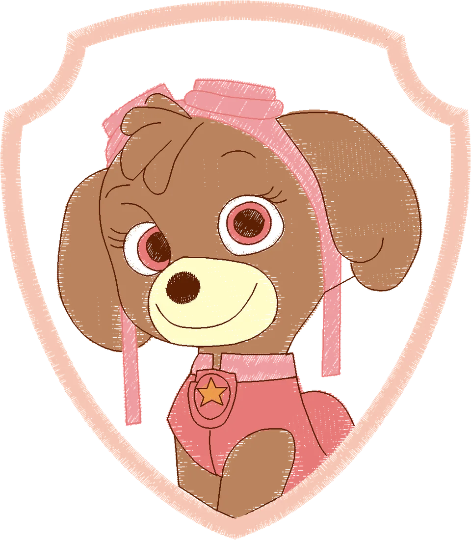 Patrulha Canina Skye 12x10