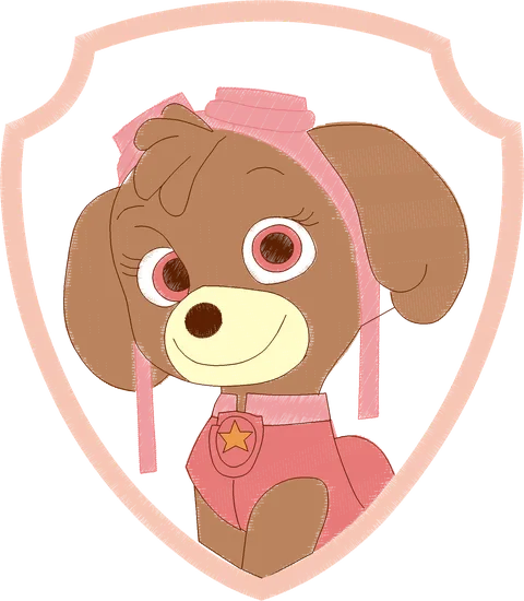 Patrulha Canina Skye 20x18