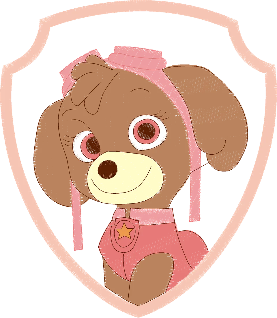 Patrulha Canina Skye 20x18