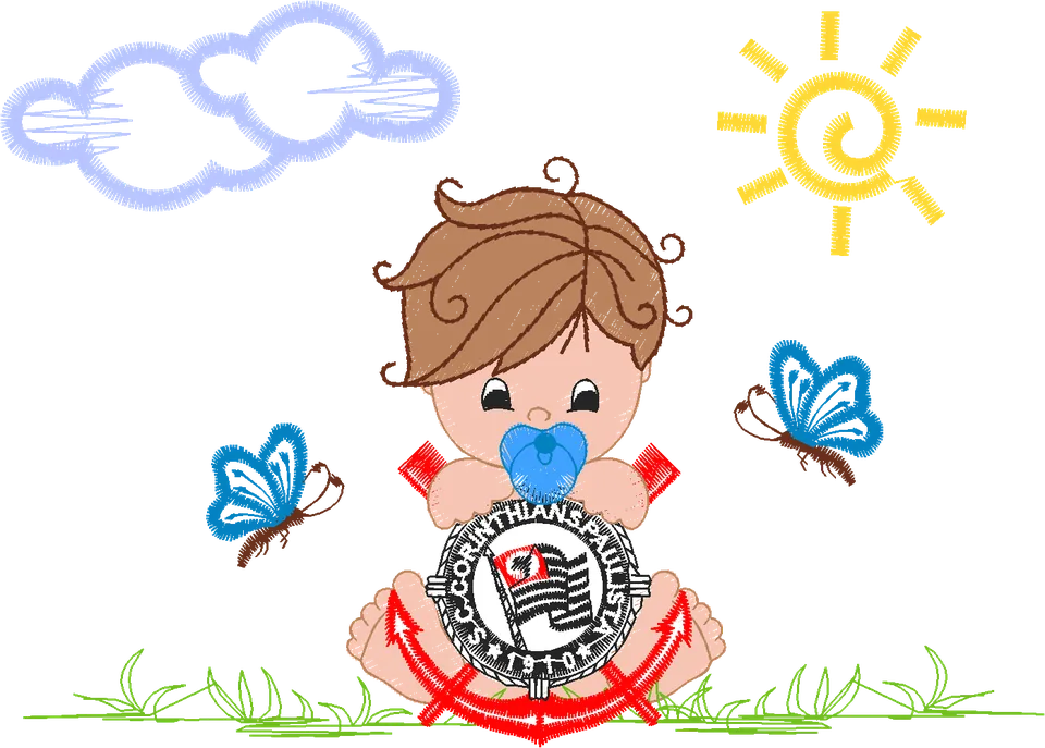 MENINO CORINTHIAS 10CM