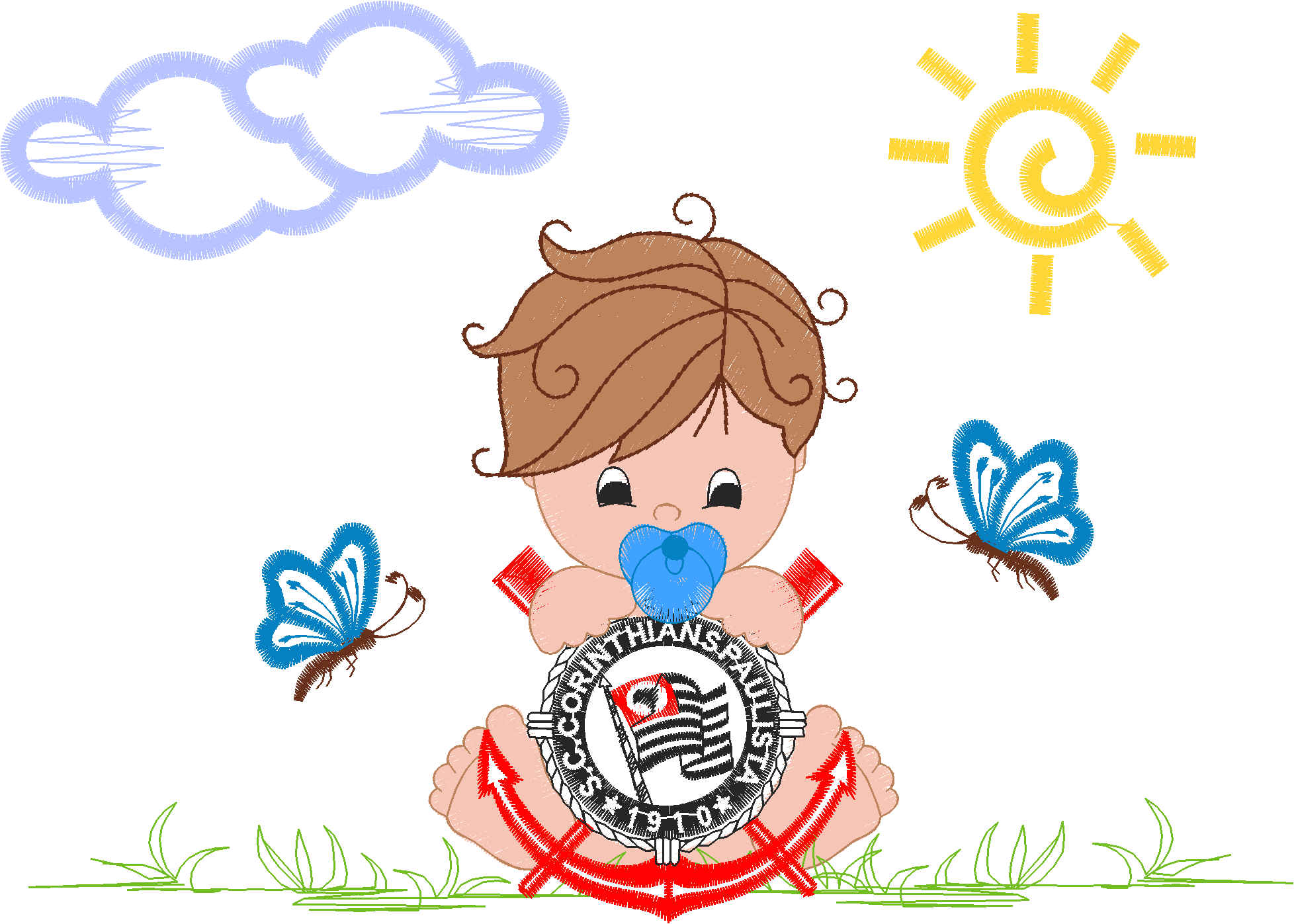 MENINO CORINTHIAS 14X20