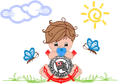 MENINO CORINTHIAS 8CM