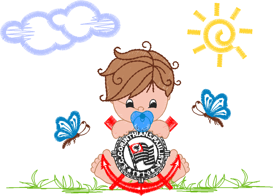 MENINO CORINTHIAS 8CM