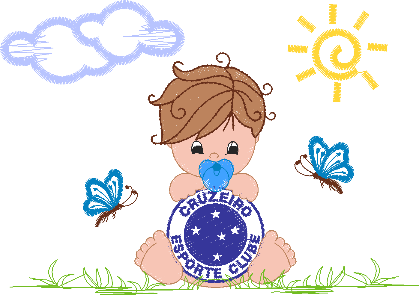 MENINO CRUZEIRO 10CM