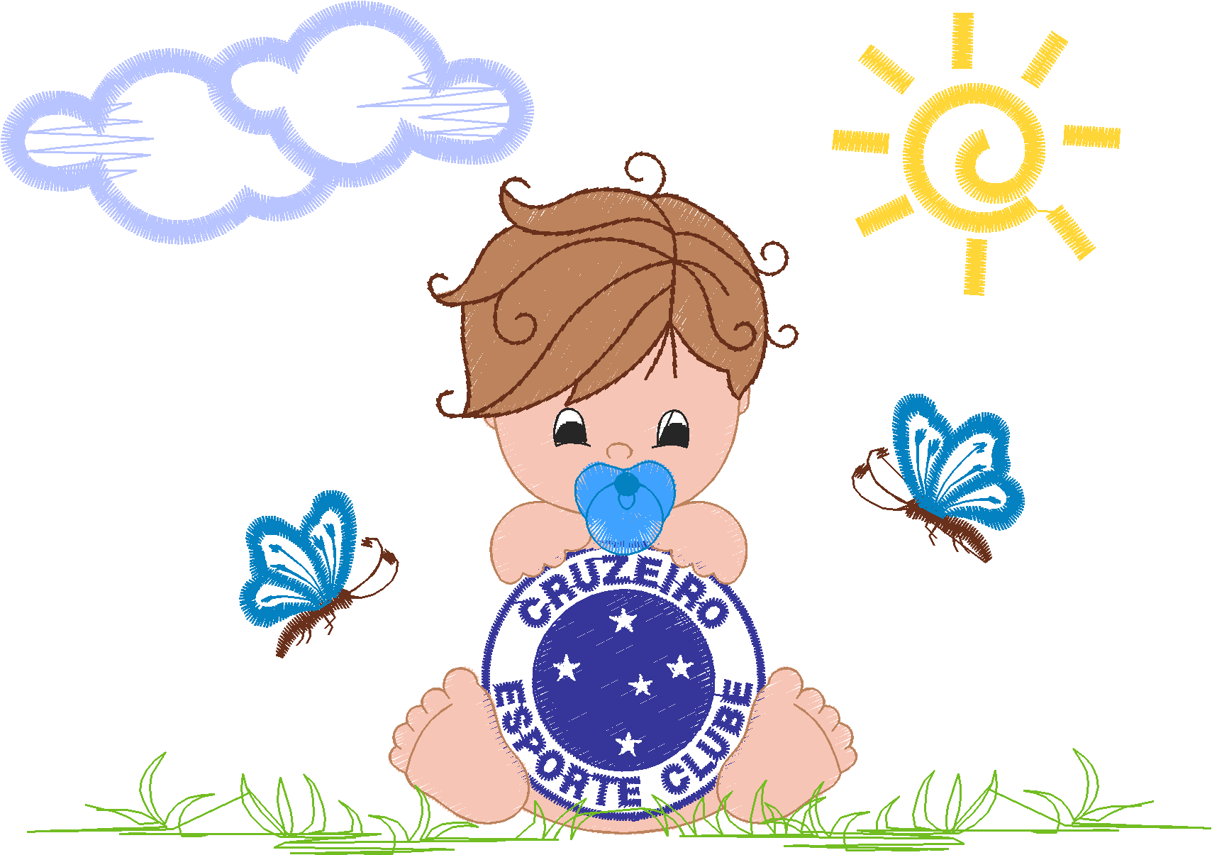 MENINO CRUZEIRO 12CM