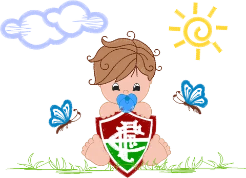 MENINO FLUMINENSE 12CM