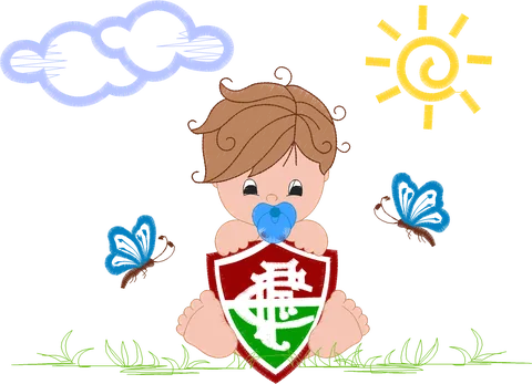 MENINO FLUMINENSE 18X30