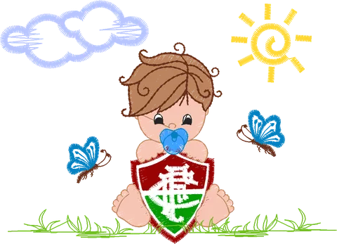 MENINO FLUMINENSE 8CM